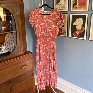 Boho Midi Max Studio Dress